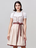 Damen Rosa Zwei verdeckte Eingriffstaschen Dirndl THOMA